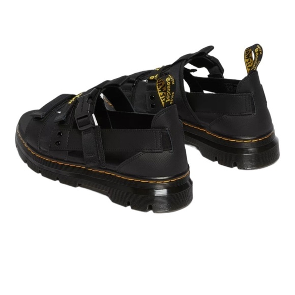 Dr. Martens Men’s Pearson Leather Webbing Strap Sandal - Picture 11 of 12
